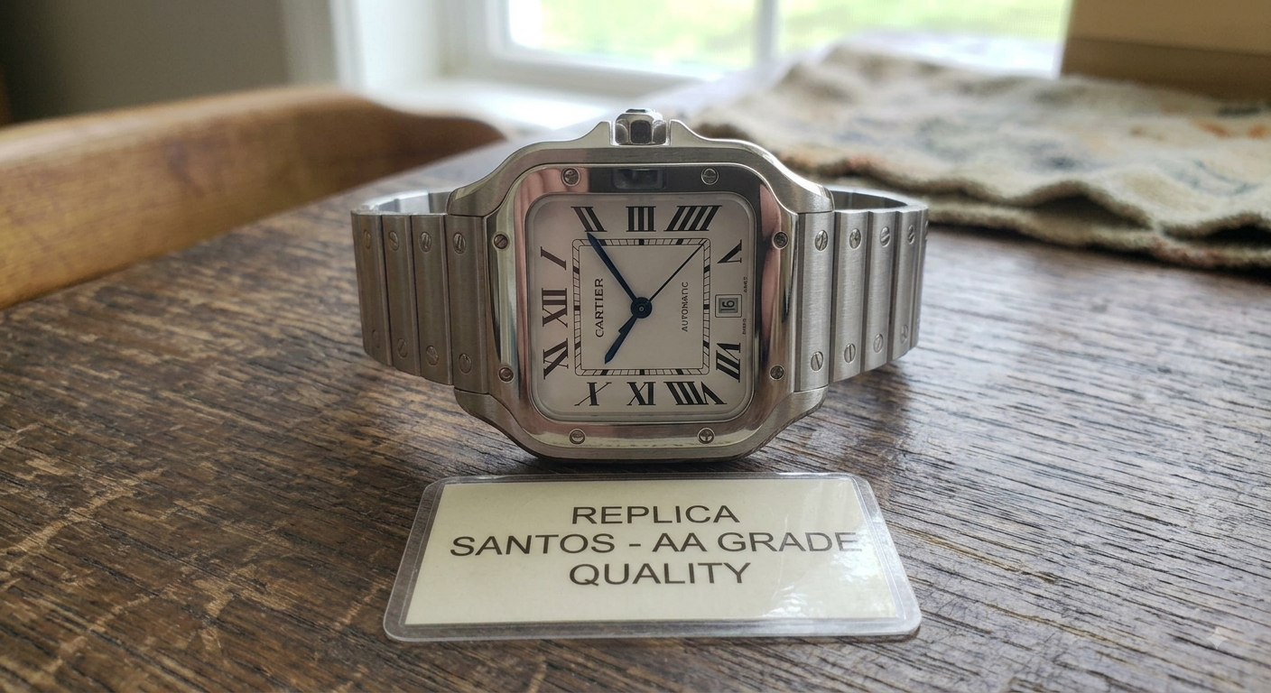 Cartier santos de Cartier Calidad -AA incluye caja genérica