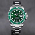 Rolex Submariner Hulk bisel verde esfera verde