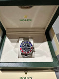 Rolex GMT-Master II Pepsi en estuche oficial Rolex