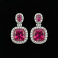 Aretes Rubí