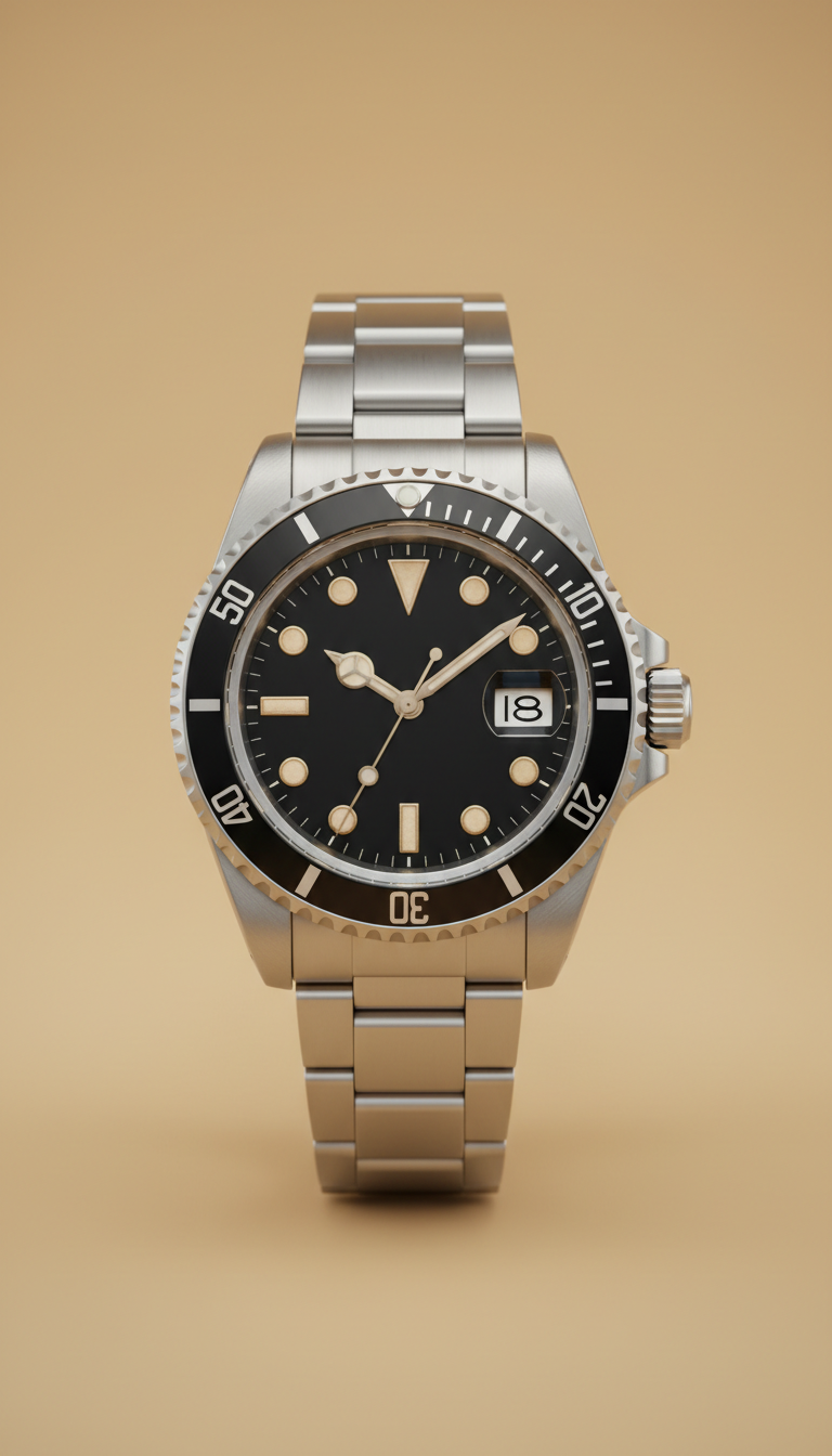 Rolex Submariner brazalete clásico de acero