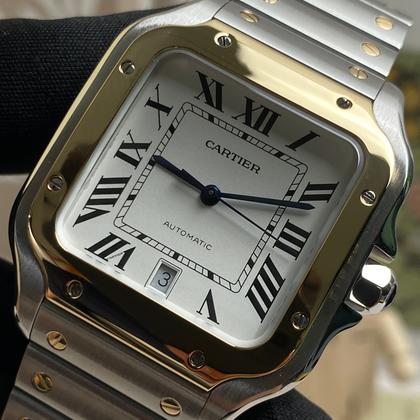 Cartier Santos dos tonos