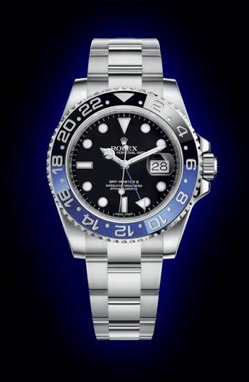 Rolex GMT-Master II Batman bisel negro azul