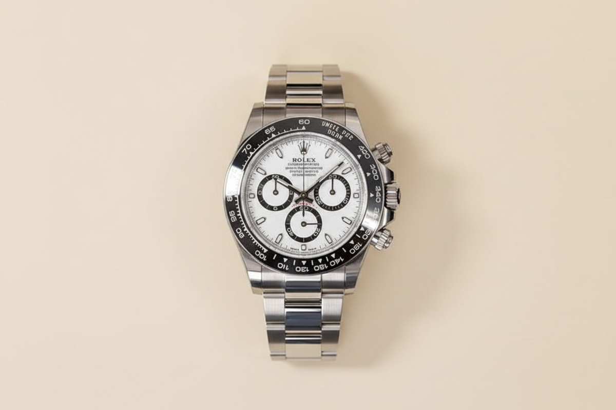 Rolex Daytona Panda fondo crema sin mano