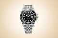 Rolex GMT-Master II Bruce Wayne fondo crema