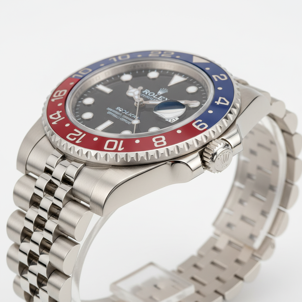 Rolex GMT-Master II Pepsi Super Clon Automático Fullset