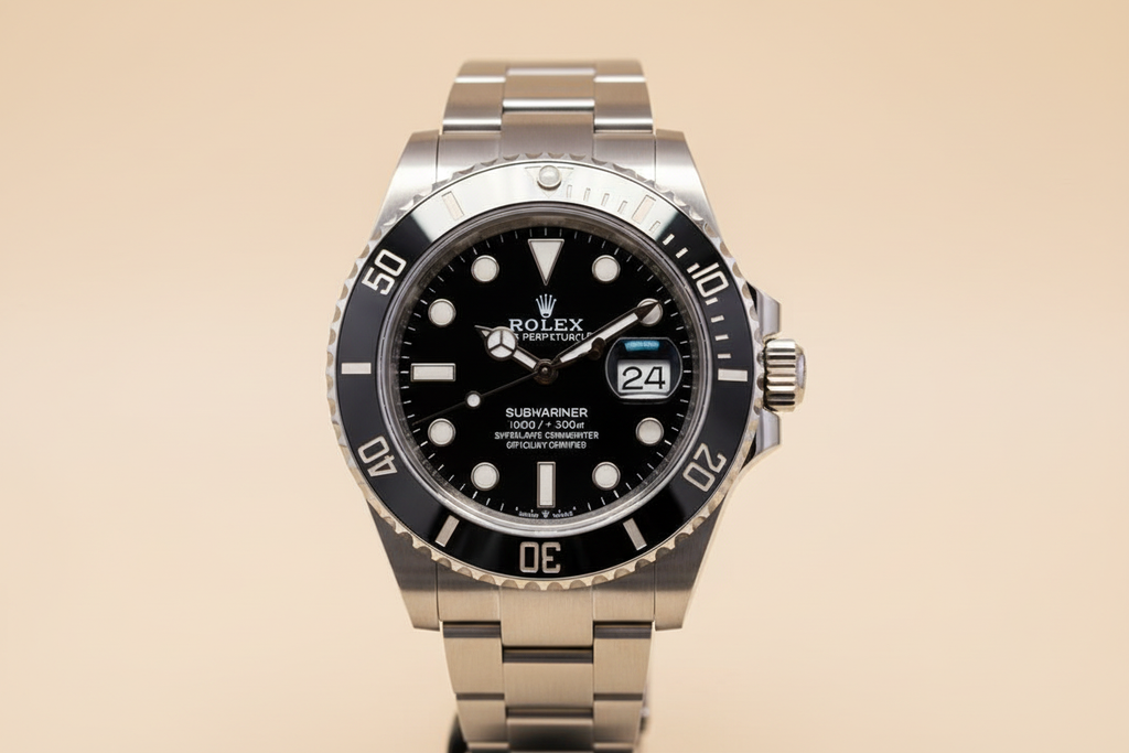 Rolex Submariner fondo crema