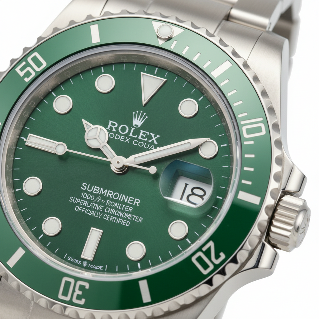 Rolex Submariner Hulk Super Clon Automático Fullset