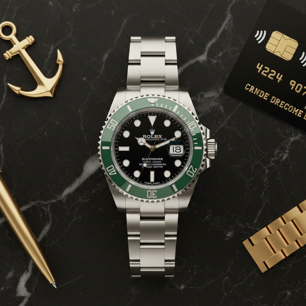Reloj Rolex Submariner Starbucks Super Clon automático con bisel verde