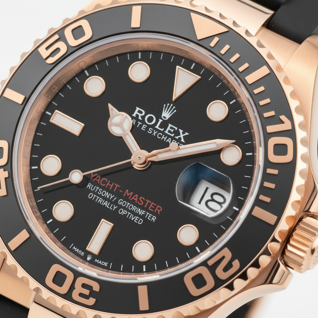 Rolex Yacht-Master Oro Rosa Brazalete Oysterflex Automático